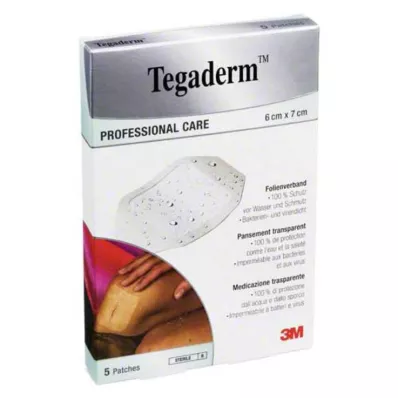 TEGADERM 3M Film 6x7 cm 1624NP, 5 stk TEGADERM 3M Film 6x7 cm 1624NP, 5 stk