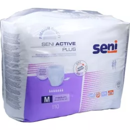 SENI Active Plus inkontinenstruse til engangsbruk M, 10 stk