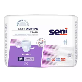 SENI Active Plus inkontinenstruse til engangsbruk M, 10 stk