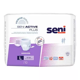 SENI Active Plus inkontinenstruse til engangsbruk L, 10 stk