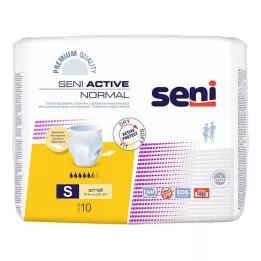SENI Active Normal inkontinenstruse til engangsbruk S, 10 stk
