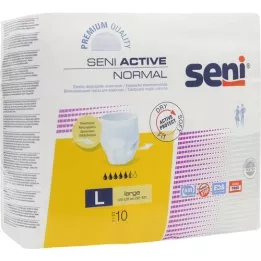 SENI Active Normal Incontinence Brief Disposable L, 10 stk