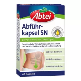 ABTEI Avføringskapsler SN Kapsler, 40 stk