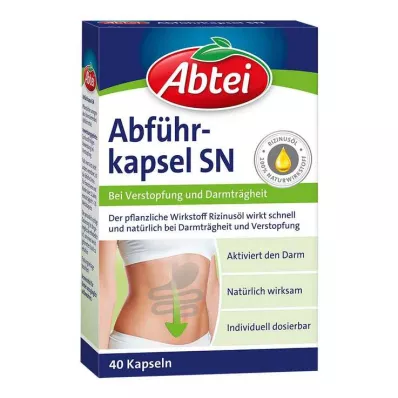 Abtei avføringskapsler SN kapsler, 40 stk Abtei avføringskapsler SN kapsler, 40 stk
