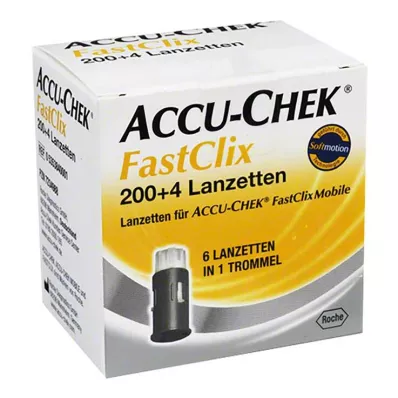ACCU-CHEK® FastClix lansetter, 204 stk ACCU-CHEK® FastClix lansetter, 204 stk