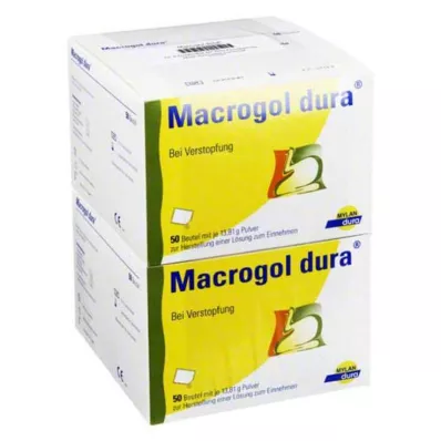 Macrogol dura pulver for å lage en mikstur, 100 stk