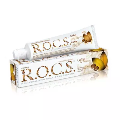 Rocs Voksenkaffe + Tobakk Tannkrem, 74 g