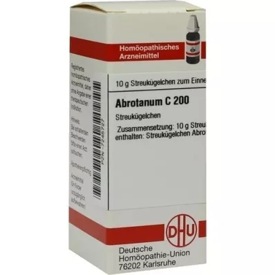 ABROTANUM C 200 globuler, 10 g