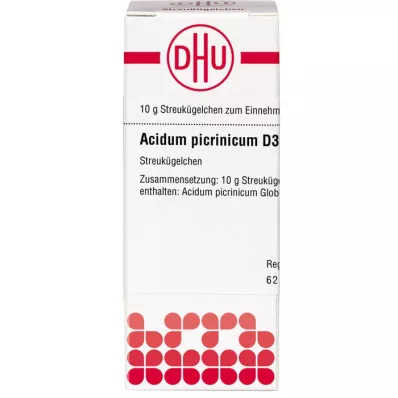 ACIDUM PICRINICUM D 30 globuler, 10 g