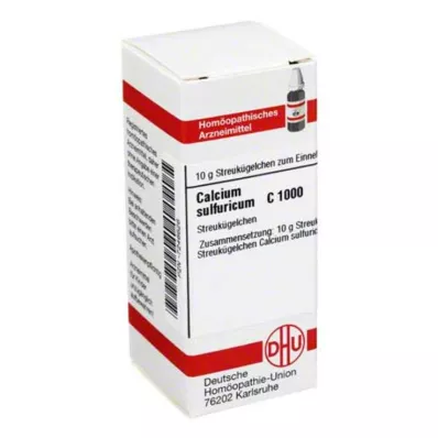 CALCIUM SULFURICUM C 1000 globuler, 10 g