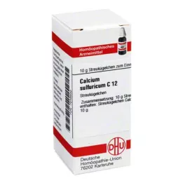 CALCIUM SULFURICUM C 12 kuler, 10 g