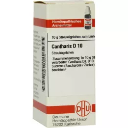 DHU Cantharis D 10 kuler, 10 g