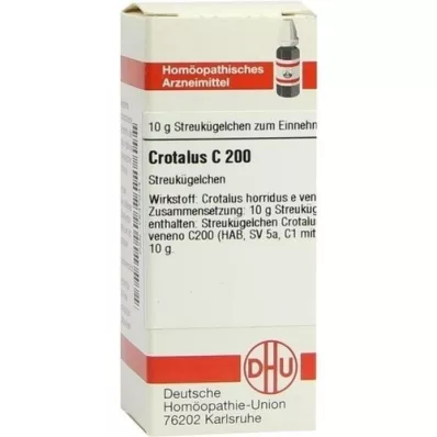 CROTALUS C 200 globuler, 10 g