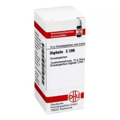 DIGITALIS C 200 globuler, 10 g DIGITALIS C 200 globuler, 10 g