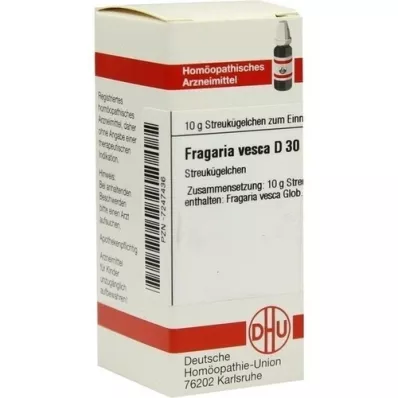 FRAGARIA VESCA D 30 globuler, 10 g