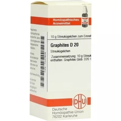 GRAPHITES D 20 globuler, 10 g