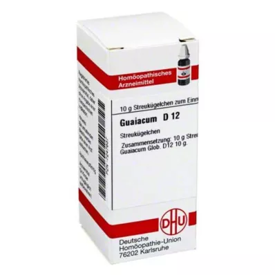 GUAIACUM D 12 globuler, 10 g