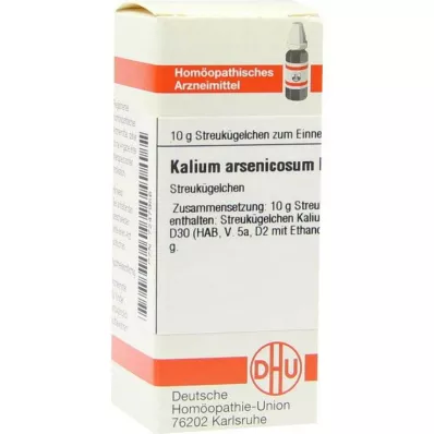 DHU Kaliumarsenicosum D 30 kuler, 10 g