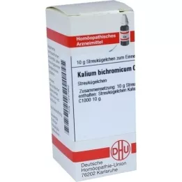 KALIUM BICHROMICUM C 1000 globuler, 10 g