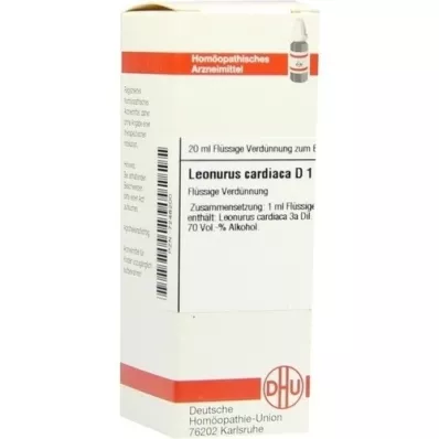 LEONURUS CARDIACA D 1 Fortynning, 20 ml