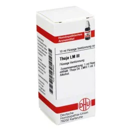 DHU LM Thuja III Fortynning, 10 ml