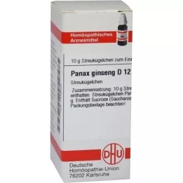 PANAX GINSENG D 12 globuler, 10 g