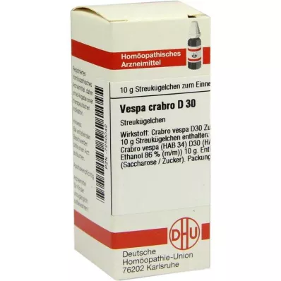 VESPA CRABRO D 30 globuler, 10 g VESPA CRABRO D 30 globuler, 10 g