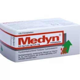 MEDYN Filmdrasjerte tabletter, 100 stk