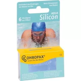 OHROPAX Silicon Aqua, 6 stk