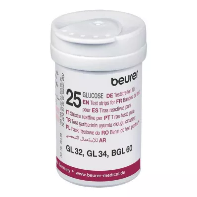 BEURER GL32/GL34/BGL60 blodsukkerstrimler, 50 stk