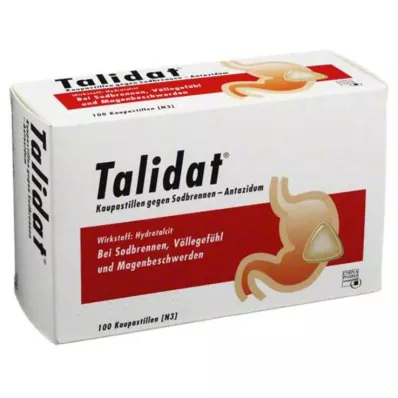 Talidat tyggepastiller, 100 stk Talidat tyggepastiller, 100 stk