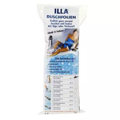 DUSCHFOLIEN Ben lang 110 cm, 5 stk DUSCHFOLIEN Ben lang 110 cm, 5 stk