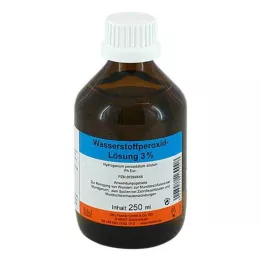 WASSERSTOFFPEROXID Oppløsning 3 % Ph.Eur., 250 ml