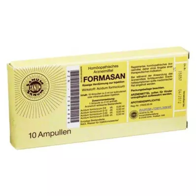 Formasan injeksjonsampuller, 10X2 ml Formasan injeksjonsampuller, 10X2 ml