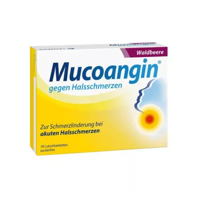 Mucoangin villbær 20 mg pastiller, 18 stk Mucoangin villbær 20 mg pastiller, 18 stk