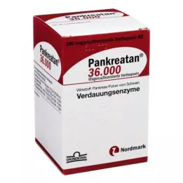 PANKREATAN 36 000 magsaftresistente harde kapsler, 100 stk