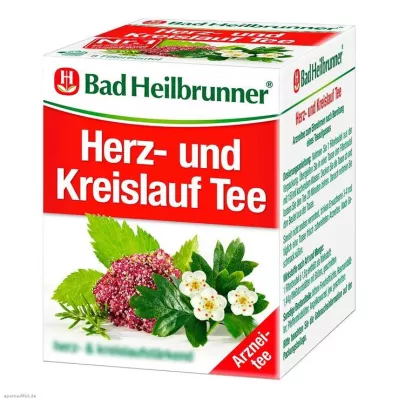 Bad Heilbrunner Tea Heart Circulation N Filterposer, 8X1,5 g Bad Heilbrunner Tea Heart Circulation N Filterposer, 8X1,5 g