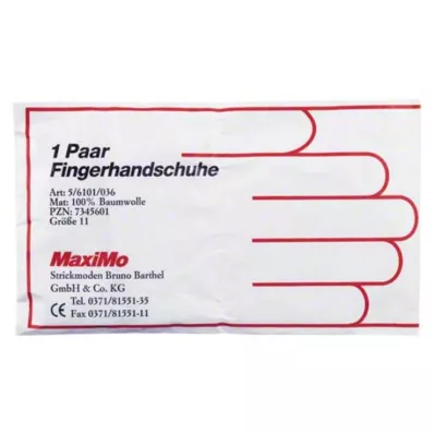 HANDSCHUHE Bomull str. 11 i overlengde, 2 stk HANDSCHUHE Bomull str. 11 i overlengde, 2 stk