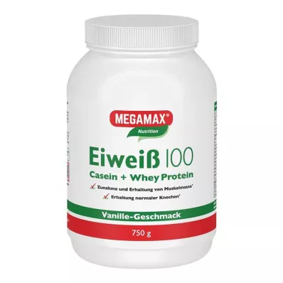 EIWEISS VANILLE Megamax-pulver, 750 g EIWEISS VANILLE Megamax-pulver, 750 g