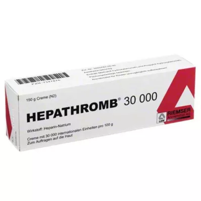 HEPATHROMB Krem 30.000, 150 g HEPATHROMB Krem 30.000, 150 g