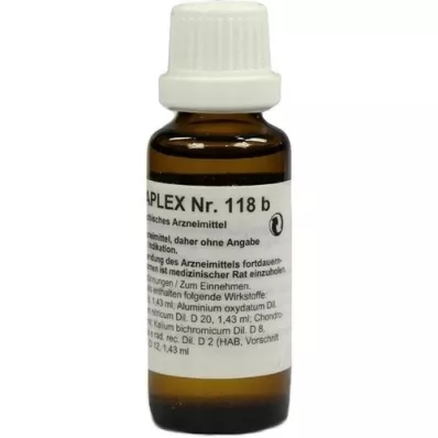 REGENAPLEX Nr. 118 b dråper, 30 ml