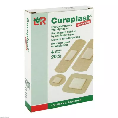 CURAPLAST Strips sensitive assortert, 20 stk