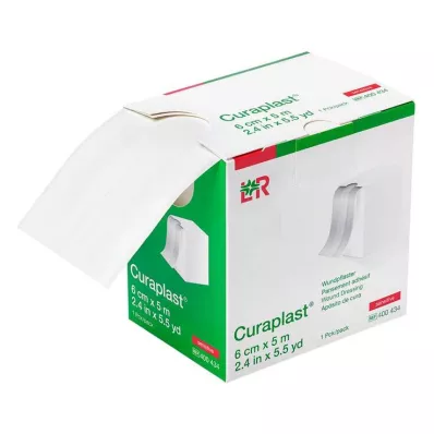 Curaplast hurtig sårbandasje sensitiv 5mx6cm, 1 stk Curaplast hurtig sårbandasje sensitiv 5mx6cm, 1 stk