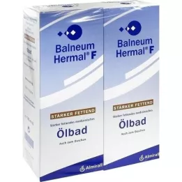 BALNEUM Hermal F flytende badtilsetning, 2X500 ml