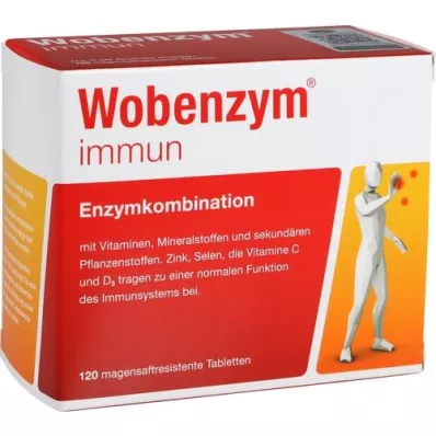 WOBENZYM immune enterotabletter, 120 stk