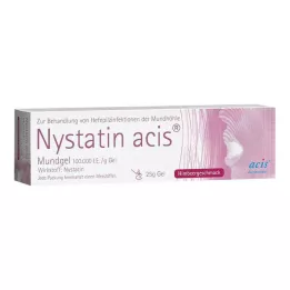 NYSTATIN acis munngel, 25 g