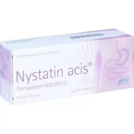 NYSTATIN acis filmdrasjerte tabletter, 50 stk