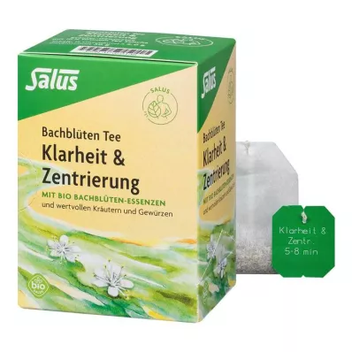 Bach Flower Tea Clarity &amp; Centrering organisk Salus, 15 stk