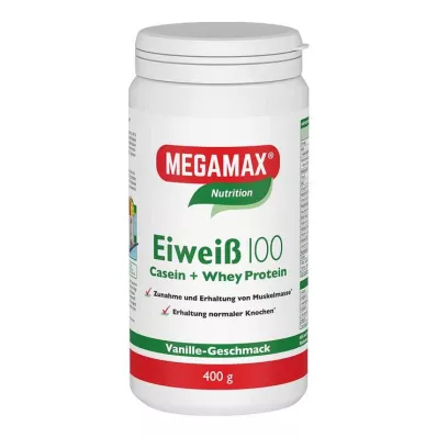 Eggehvite 100 vanilje Megamax, 400 g Eggehvite 100 vanilje Megamax, 400 g