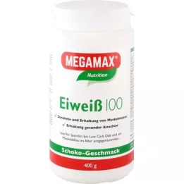 EIWEISS 100 Sjokolade Megamax-pulver, 400 g